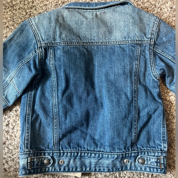 Vintage 1980’s GAP Kids Denim Jacket With Flannel Lining Size XS (4) - Picture 13 of 16